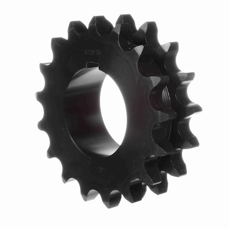 Browning Steel Bushed Bore Roller Chain Sprocket, D80Q17 D80Q17